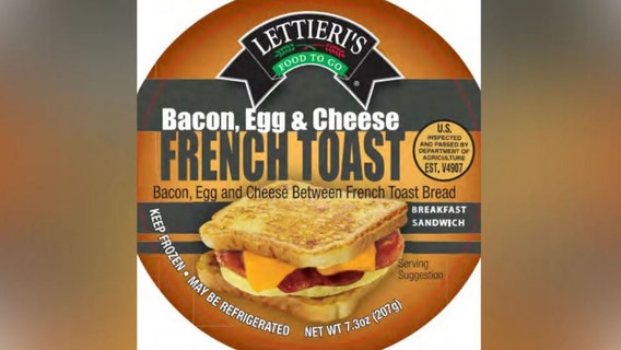 Nearly 500,000 pounds of breakfast sandwiches recalled over label error: 'Should be thrown away'